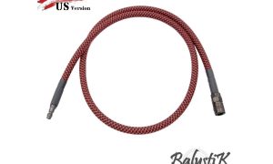 Balystik PREMIUM HPA braided line US version - Black/Red